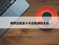 病例远程录入与远程病历系统