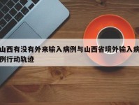 山西有没有外来输入病例与山西省境外输入病例行动轨迹