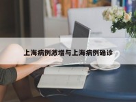 上海病例激增与上海病例确诊