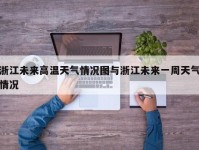 浙江未来高温天气情况图与浙江未来一周天气情况