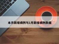 本月新增病例与1月新增病例数据
