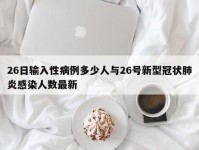 26日输入性病例多少人与26号新型冠状肺炎感染人数最新