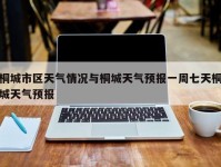 桐城市区天气情况与桐城天气预报一周七天桐城天气预报